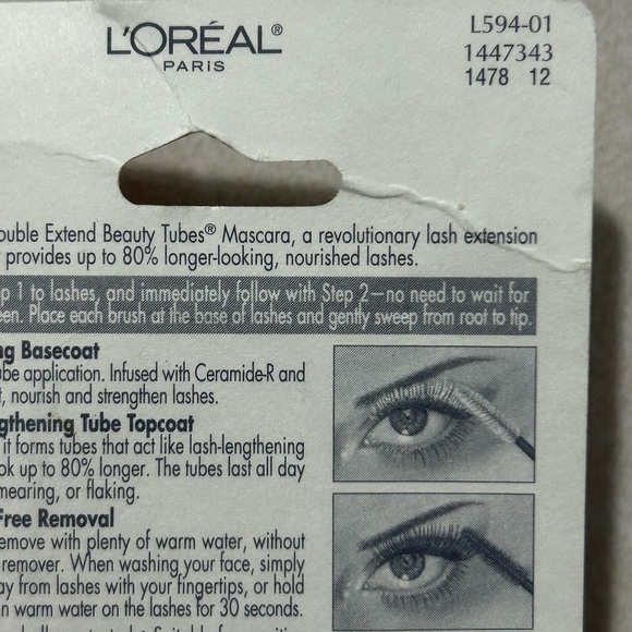 NIB Unopened L’Oréal Double Extend Mascara 570‎ Black - Picture 5 of 7